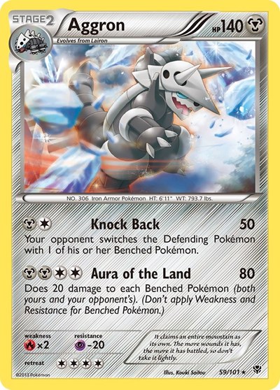 Aggron #59 Plasma Blast