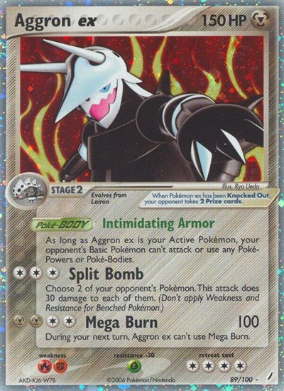Aggron ex #89 Crystal Guardians