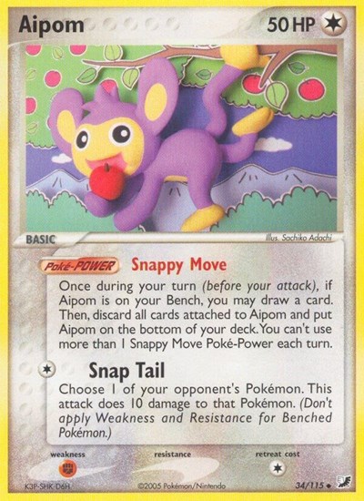 Aipom #34 Unseen Forces