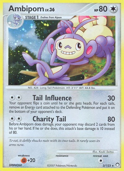 Ambipom #3 Mysterious Treasures