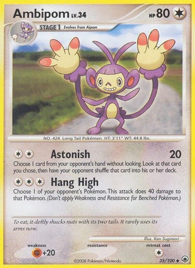Ambipom #35 Majestic Dawn