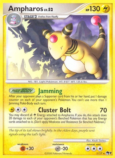 Ampharos #1 POP Series 7