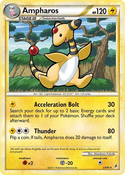 Ampharos #23 Call of Legends