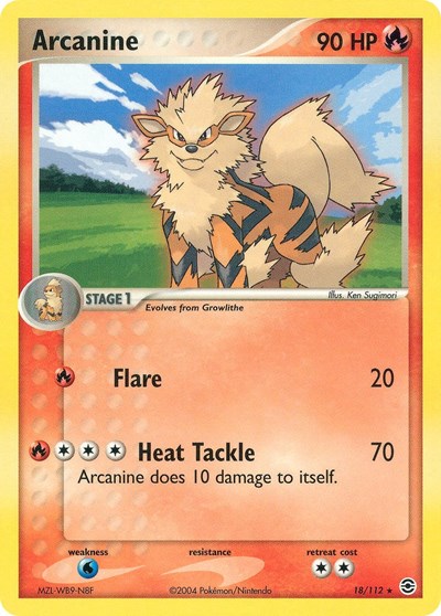 Arcanine #18 FireRed & LeafGreen