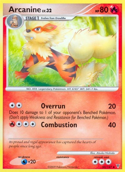 Arcanine #50 Supreme Victors