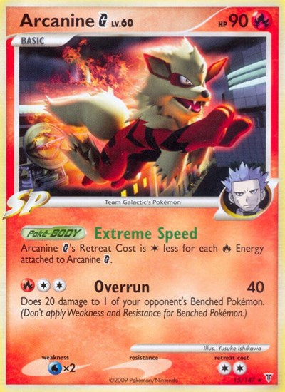 Arcanine G #15 Supreme Victors