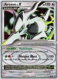 Arceus LV.X #DP56 Diamond and Pearl Promos