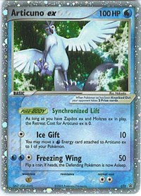 Articuno ex - 032 #32 Nintendo Promos