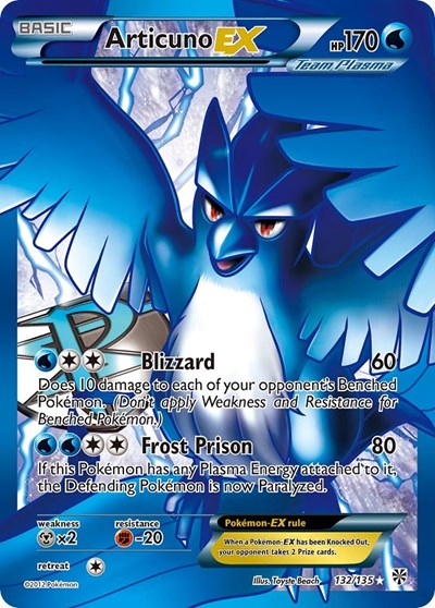 Articuno EX (Team Plasma) #132 Plasma Storm