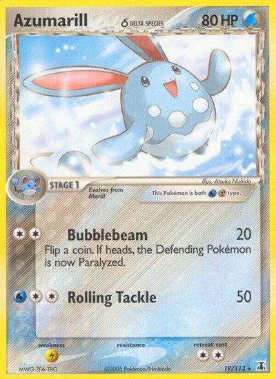 Azumarill #19 Delta Species