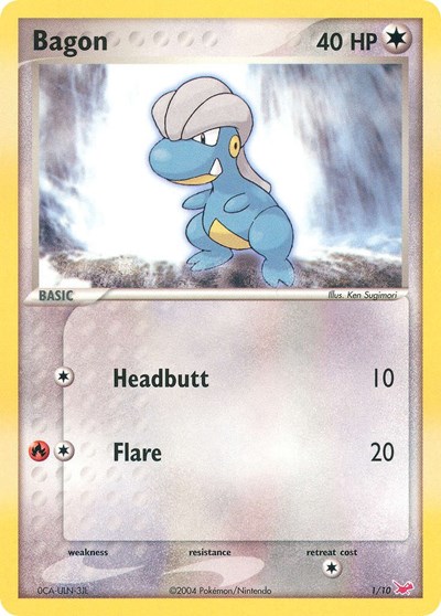 Bagon #1 EX Trainer Kit 1: Latias & Latios
