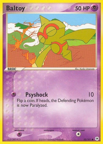 Baltoy #52 Hidden Legends