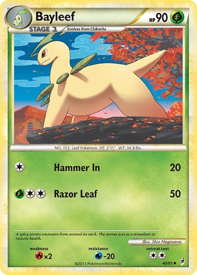 Bayleef #40 Call of Legends