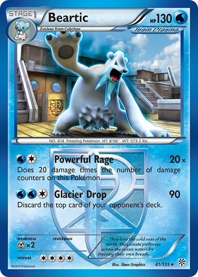 Beartic #41 Plasma Storm