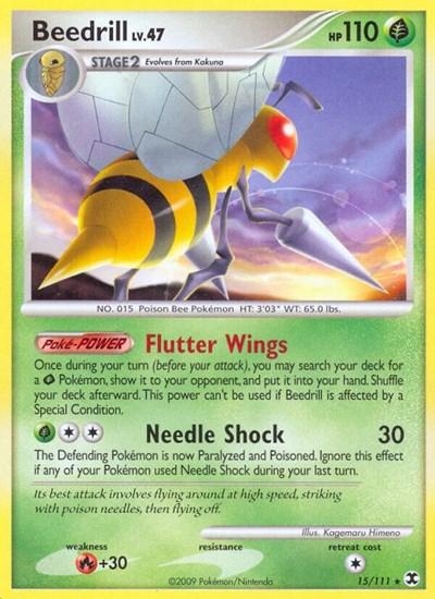 Beedrill #15 Rising Rivals