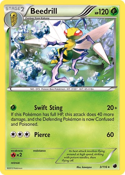 Beedrill #3 Plasma Freeze
