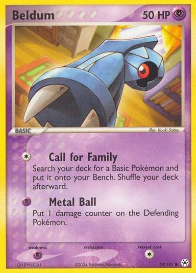 Beldum #54 Hidden Legends