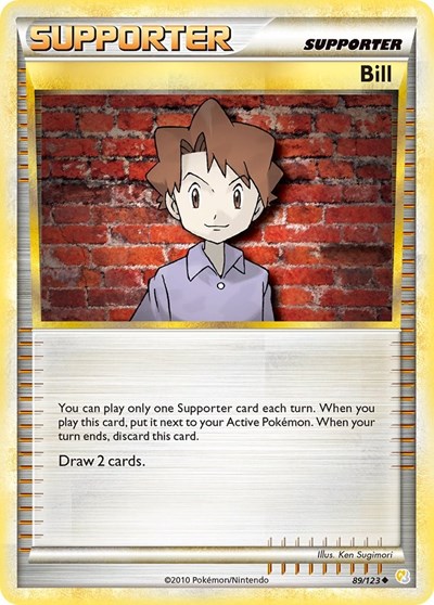 Bill #89 HeartGold SoulSilver