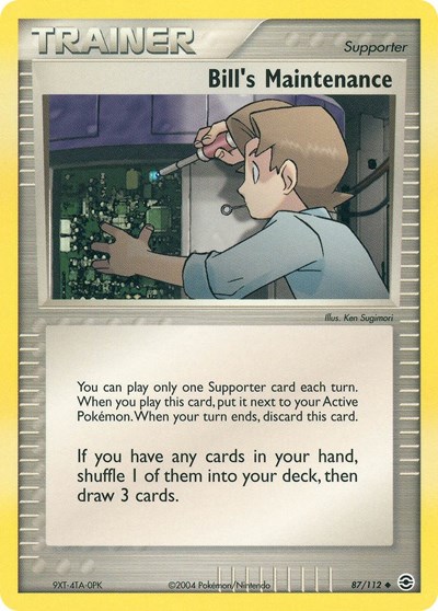 Bill's Maintenance #87 FireRed & LeafGreen