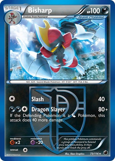 Bisharp (Team Plasma) #73 Plasma Freeze