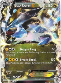 Black Kyurem EX #BW62 Black and White Promos