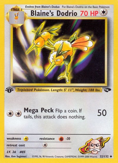 Blaine's Dodrio #32 Gym Challenge