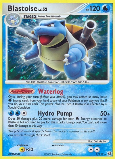 Blastoise #2 Secret Wonders