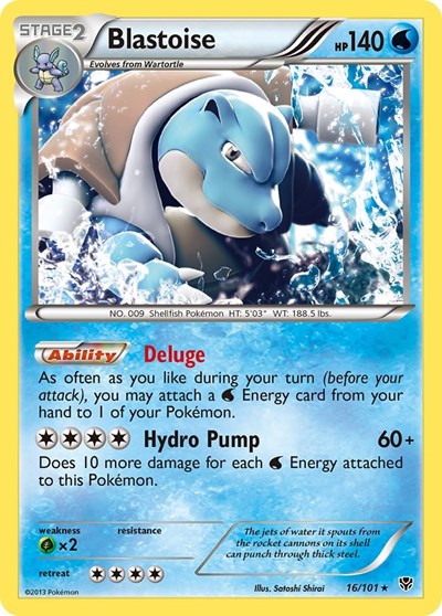 Blastoise #16 Plasma Blast