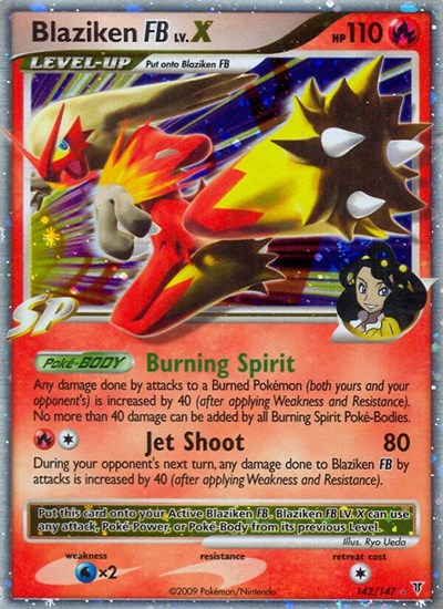 Blaziken FB Lv.X #142 Supreme Victors