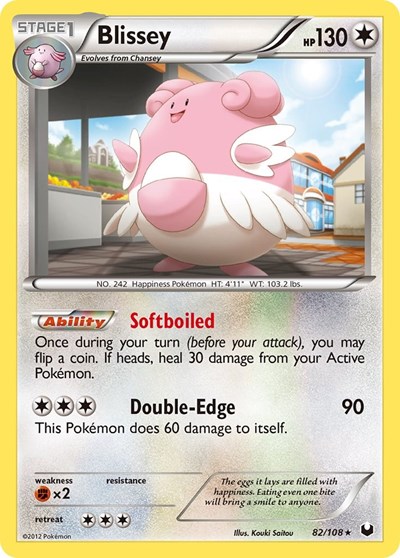 Blissey #82 Dark Explorers