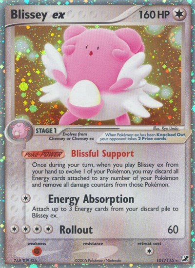 Blissey ex #101 Unseen Forces