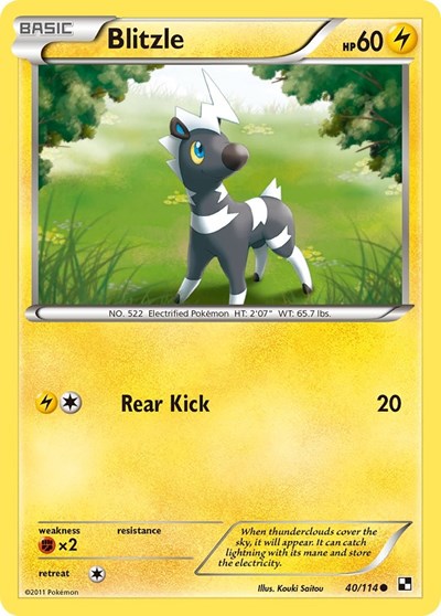 Blitzle Black and White #40