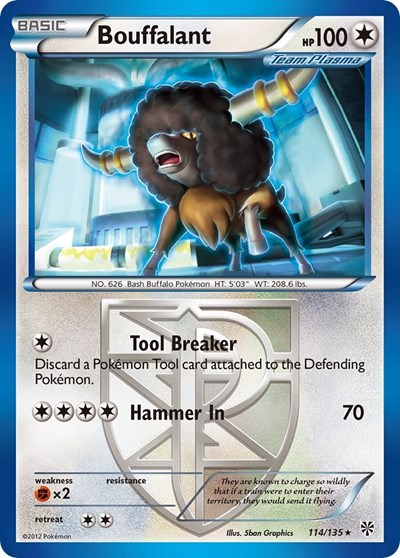 Bouffalant #114 Plasma Storm
