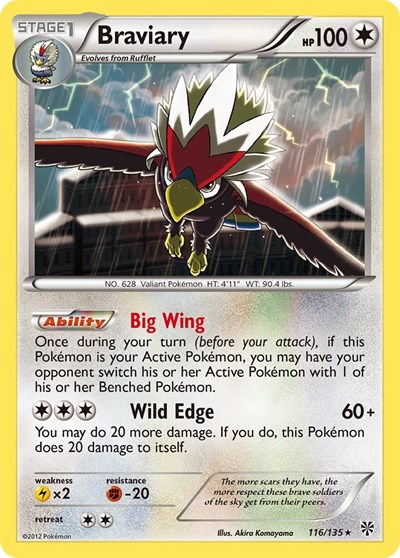 Braviary #116 Plasma Storm