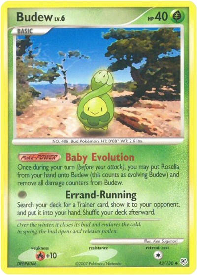 Budew #43 Diamond and Pearl
