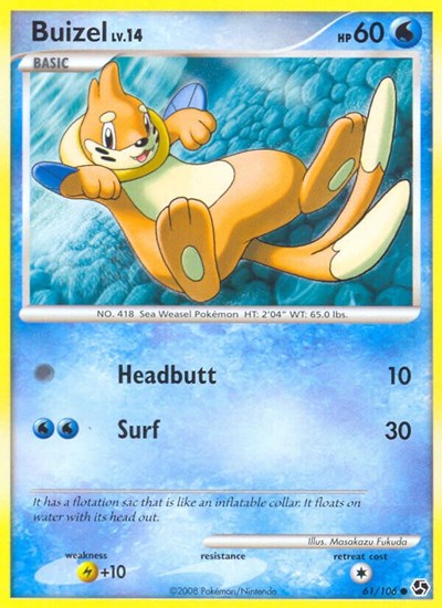 Buizel #61 Great Encounters
