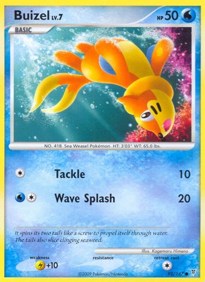 Buizel #92 Supreme Victors