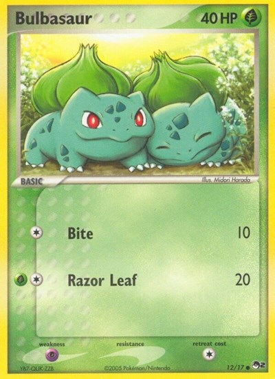 Bulbasaur #12 POP Series 2