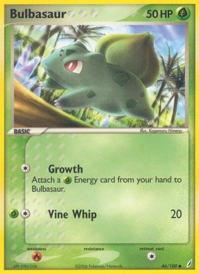 Bulbasaur #46 Crystal Guardians