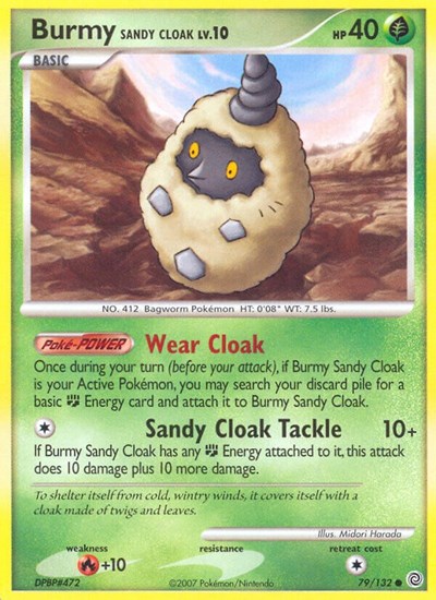 Burmy Sandy Cloak #79 Secret Wonders