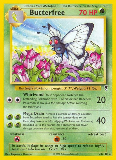 Butterfree #21 Legendary Collection