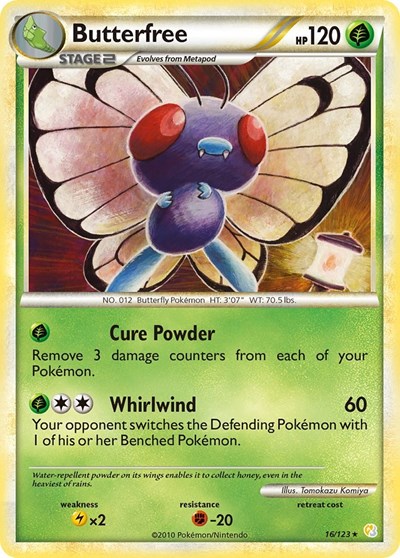Butterfree #16 HeartGold SoulSilver