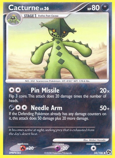 Cacturne #34 Great Encounters