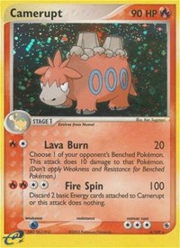 Camerupt #4 Ruby and Sapphire