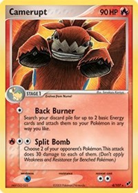 Camerupt #4 Deck Exclusives