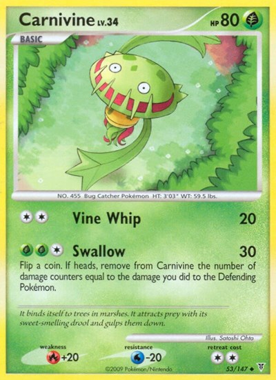 Carnivine #53 Supreme Victors