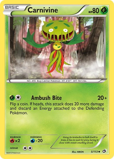 Carnivine #5 Legendary Treasures