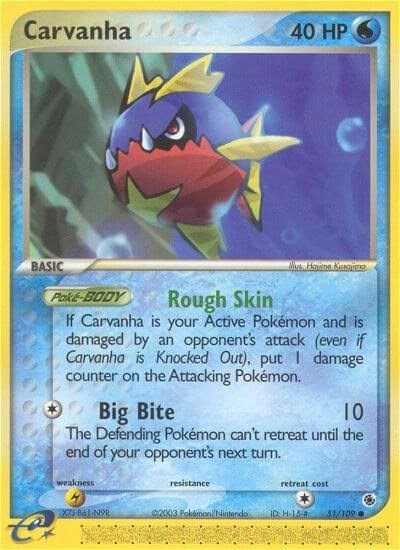 Carvanha EX Ruby and Sapphire #51