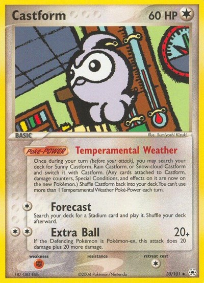 Castform #30 Hidden Legends