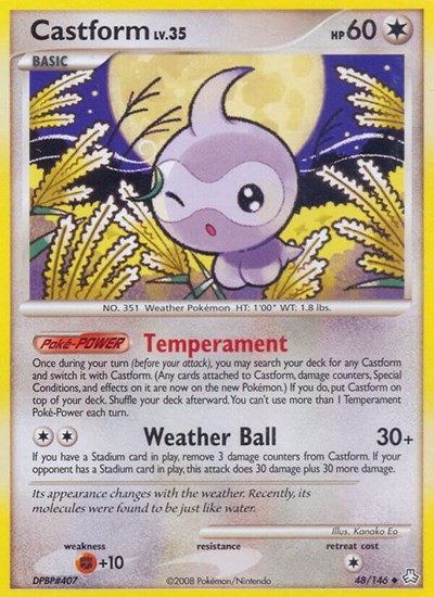 Castform #48 Legends Awakened